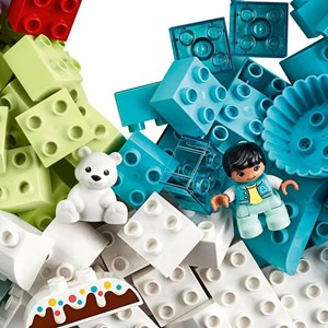 اسباب بازی لگو دوپلو جشن تولد 200 قطعه مدل Creative Birthday Party -10958 Building Kit_اسباب بازی لگو