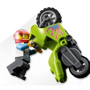 اسباب بازی لگو سیتی بدلکاری ماشین آفرود و موتور 668 قطعه مدل Stunt Show Arena - 60295 Building Kit_اسباب بازی لگو