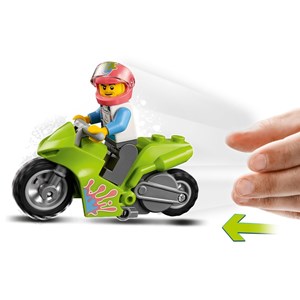 اسباب بازی لگو سیتی بدلکاری ماشین آفرود و موتور 668 قطعه مدل Stunt Show Arena - 60295 Building Kit_اسباب بازی لگو