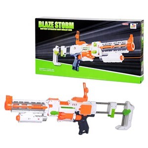 اسباب بازی تفنگ تیر فومی باتری خور مدل Blaze Storm _اسباب بازی تفنگ