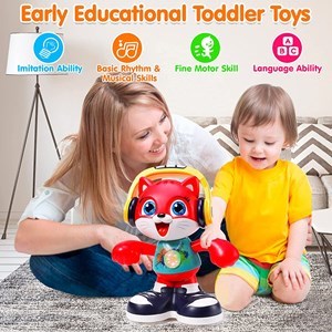 اسباب بازی ربات موزیکال اسباب بازی موزیکال گربه رقصنده و آوازخوان هولی تویز_اسباب بازی نوزادیگربه رقصنده و آوازخوان هولی تویز مدل 721 Hola Toys Dancing & Musical Cat Toddlers _اسباب بازی ربات