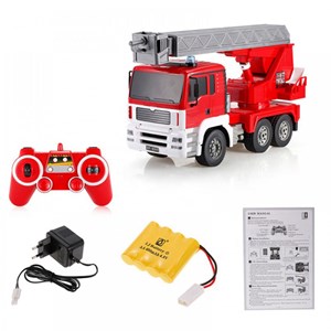 ماشین کنترلی جرثقیل آتشنشانی مقیاس 1:20 دبل ای مدل 003-517 Double EE_اسباب بازی ماشین کنترلی