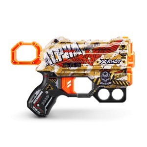 اسباب بازی تفنگ چهار قلو ایکس شات X-Shot سری Skins مدل Zuru - X-Shot - Skins - 4x Menace Dart Blaster_اسباب بازی تفنگ