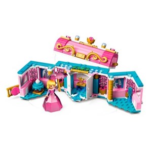 اسباب بازی لگو دیزنی خانه های پرنسس های دیزنی 558 قطعه مدل Aurora, Merida and Tiana’s Enchanted Creations - 43203 Building Kit_اسباب بازی لگو