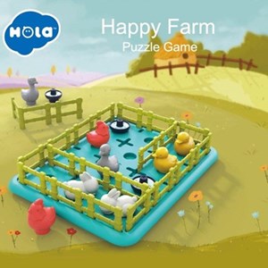 اسباب بازی پازل مزرعه هولی تویز مدل Hola Toys E7977_اسباب بازی لگو