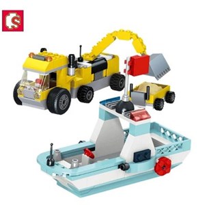 اسباب بازی لگو کلاسیک خلاقیت 854 قطعه مدل Sembo 101402 Large Creative Brick Box_اسباب بازی لگو