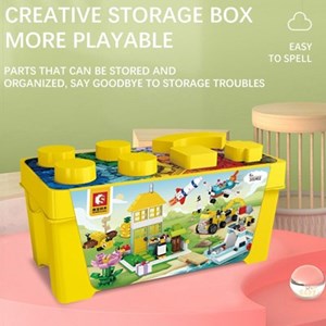 اسباب بازی لگو کلاسیک خلاقیت 854 قطعه مدل Sembo 101402 Large Creative Brick Box_اسباب بازی لگو