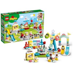 اسباب بازی لگو دوپلو شهربازی 95 قطعه مدل Amusement Park - 10956 Building Kit_اسباب بازی لگو