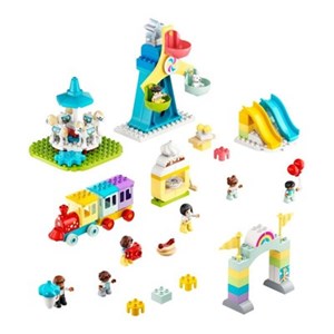 اسباب بازی لگو دوپلو شهربازی 95 قطعه مدل Amusement Park - 10956 Building Kit_اسباب بازی لگو