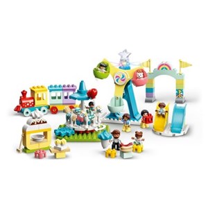 اسباب بازی لگو دوپلو شهربازی 95 قطعه مدل Amusement Park - 10956 Building Kit_اسباب بازی لگو