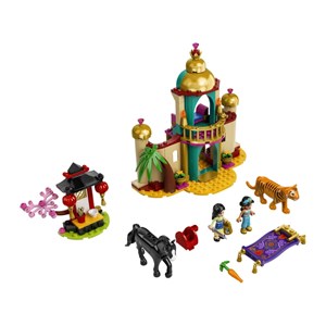 اسباب بازی لگو دیزنی ماجراجویی با مولان و جاسمین 176 قطعه مدل Jasmine and Mulan’s Adventure - 43208 Building Kit_اسباب بازی لگو