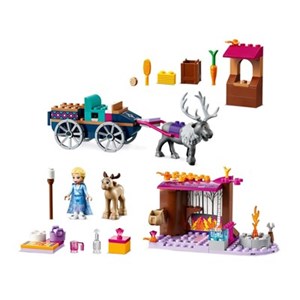 اسباب بازی لگو دیزنی کالسکه السا 116 قطعه مدل Elsa’s Wagon Adventure - 41166 Building Kit_اسباب بازی لگو