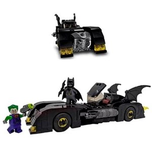 اسباب بازی لگو دی سی ماشین بتمن همراه با فیگور بتمن و جوکر 354 قطعه مدل 11351 BATLEADER_اسباب بازی لگو