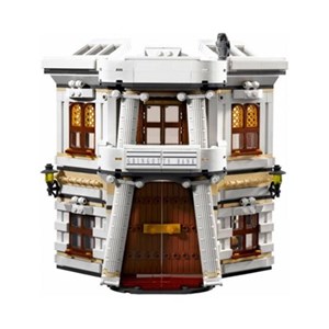 اسباب بازی لگو هری پاتر کوچه دیاگون 2025 قطعه مدل Magic Castle Building Blocks Toy -16012_اسباب بازی لگو