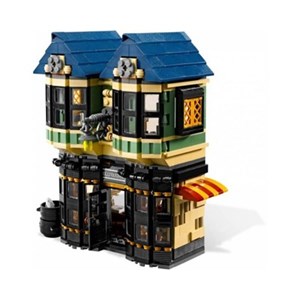 اسباب بازی لگو هری پاتر کوچه دیاگون 2025 قطعه مدل Magic Castle Building Blocks Toy -16012_اسباب بازی لگو