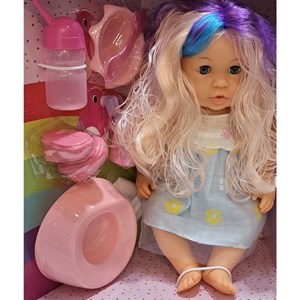 عروسک دخترانه بیبی بورن 6 کاره مدل BABY TOBy _اسباب بازی عروسک دخترانه