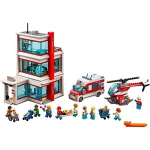 اسباب بازی لگو بیمارستان شهر 964 قطعه مدل Constructor City Hospital A19099_اسباب بازی لگو