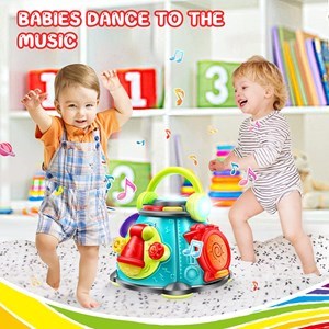 اسباب بازی کیف موزیکال هولی تویز 3119 Hola Toys Activity Music Cube _اسباب بازی نوزادی