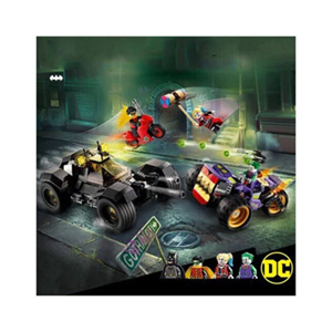 اسباب بازی لگو دی سی بتمن فرار جوکر با سه چرخه 464 قطعه مدل Joker's Tricycle Escape LEGO DC Comics Super Heroes Batman_اسباب بازی لگو