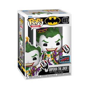 اسباب بازی اکشن فیگور اسپشیال 9 سانتی فانکو پاپ جوکر امپراطور مدل Funko POP - Heroes - DC Comics - Emperor (The Joker) - Exclusive _اسباب بازی اکشن فیگور