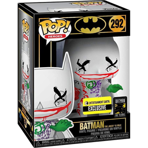 اسباب بازی اکشن فیگور اسپشیال 9 سانتی فانکو پاپ بتمن در لباس جوکر مدل Funko POP - Heroes - DC Comics - Batman 80 Years - Batman the Joker is Wild - Exclusive _اسباب بازی اکشن فیگور