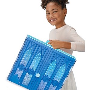 اسباب بازی قصر یخی دیزنی تاشو فروزن 2 به همراه پرنسس السا مدل Disney Princess Frozen - Elsa's Fold and Go Ice Palace with Princess Elsa and Olaf_اسباب بازی لوازم خانگی
