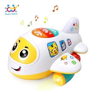 اسباب بازی نوزادی هواپیما موزیکال هولی تویز مدل 6103 Hola Toys My First Airplane _اسباب بازی نوزادی