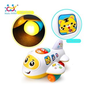 اسباب بازی نوزادی هواپیما موزیکال هولی تویز مدل 6103 Hola Toys My First Airplane _اسباب بازی نوزادی