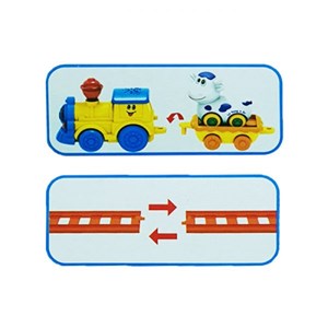 اسباب بازی نوزادی قطار موزیکال 5 کوپه نشکن (اصل) _اسباب بازی نوزادی