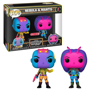 اسباب بازی اکشن فیگور اسپشیال دوتایی 9 سانتی فانکو پاپ نبیولا و مانتیس مدل Funko POP - Guardians of The Galaxy - Nebula and Mantis - Bobble Head - Exclusive _اسباب بازی اکشن فیگور