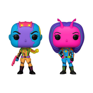 اسباب بازی اکشن فیگور اسپشیال دوتایی 9 سانتی فانکو پاپ نبیولا و مانتیس مدل Funko POP - Guardians of The Galaxy - Nebula and Mantis - Bobble Head - Exclusive _اسباب بازی اکشن فیگور