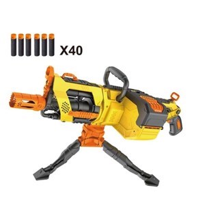 اسباب بازی تفنگ مسلسل رگباری پایه دار تیر فومی Blaster Shots Super Easy Loading Gun _اسباب بازی تفنگ
