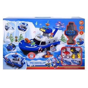 اسباب بازی اکشن فیگور کشتی سگ های نگهبان Ship Parking Lot Paw Patrol _اسباب بازی اکشن فیگور