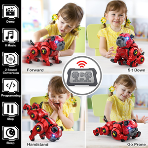 اسباب بازی ربات کنترلی سگ بولداگ Bulldog Robot _اسباب بازی ربات