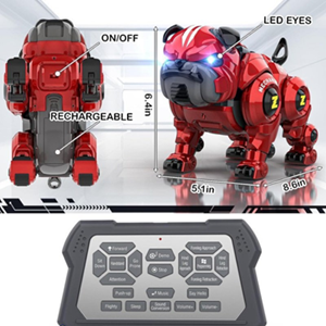 اسباب بازی ربات کنترلی سگ بولداگ Bulldog Robot _اسباب بازی ربات