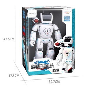 اسباب بازی ربات کنترلی هوشمند هیدروالکتریک با حسگر حالت نبرد مدل Hydro-Electric Hybrid Smart Robot Toy 731 -اسباب بازی ربات