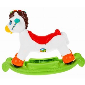 اسباب بازی نوزادی موزیکال دو کاره اسب الاکلنگی هولی تویز مدل Hola Toys Rocking Horse Children's Music 987 _اسباب بازی نوزادی