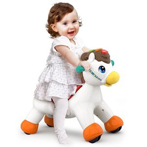 اسباب بازی نوزادی موزیکال دو کاره اسب الاکلنگی هولی تویز مدل Hola Toys Rocking Horse Children's Music 987 _اسباب بازی نوزادی