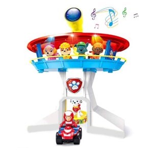 اسباب بازی اکشن فیگور ست برج مراقبت سگ های نگهبان پاپاترول _اسباب بازی اکشن فیگور