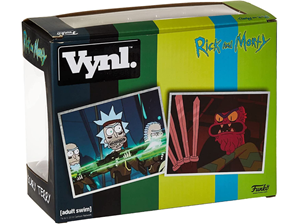 اسباب بازی اکشن فیگور دو تایی 9 سانتی فانکو پاپ ریک و تری ترسناک مدل Funko POP - Vynl - Animation - Rick and Morty - Seal Team Rick Scary Terry _اسباب بازی اکشن فیگور