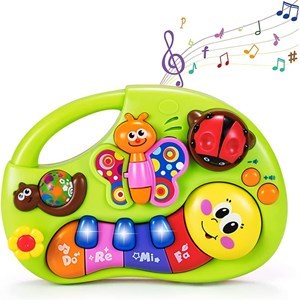 اسباب بازی موزیکال پیانو پروانه ای هولی تویز مدل 927 Hola Toys Piano Musical _اسباب بازی نوزادی