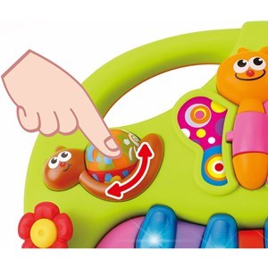 اسباب بازی موزیکال پیانو پروانه ای هولی تویز مدل 927 Hola Toys Piano Musical _اسباب بازی نوزادی
