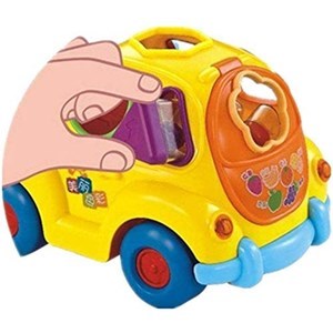 اسباب بازی نوزادی موزیکال ماشین میوه ای هولی تویز مدل 516 Hola Toys Super Fun Fruit Car _اسباب بازی نوزادی