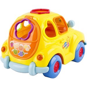 اسباب بازی نوزادی موزیکال ماشین میوه ای هولی تویز مدل 516 Hola Toys Super Fun Fruit Car _اسباب بازی نوزادی