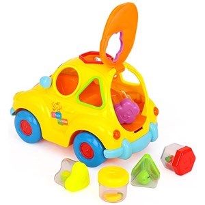 اسباب بازی نوزادی موزیکال ماشین میوه ای هولی تویز مدل 516 Hola Toys Super Fun Fruit Car _اسباب بازی نوزادی