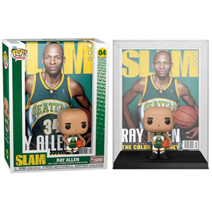 اسباب بازی اکشن فیگور اسپشیال 9 سانتی فانکو پاپ ری آلن با کاور شخصیت مدل Funko POP - Magazine Covers - SLAM - Ray Allen - Exclusive _اسباب بازی اکشن فیگور