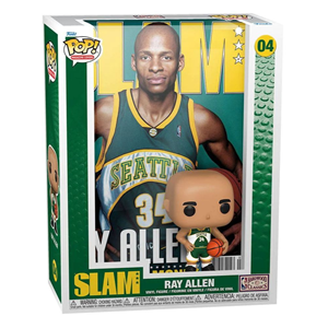 اسباب بازی اکشن فیگور اسپشیال 9 سانتی فانکو پاپ ری آلن با کاور شخصیت مدل Funko POP - Magazine Covers - SLAM - Ray Allen - Exclusive _اسباب بازی اکشن فیگور