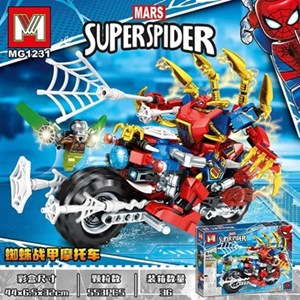اسباب بازی لگو مارول موتور مرد عنکبوتی 553 قطعه مدل MG1231 Superspider_اسباب بازی لگو