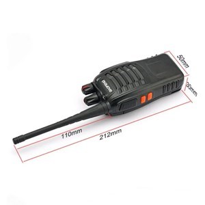 اسباب بازی بیسیم واکی تاکی باوفنگ شارژی اورجینال با چراغ قوه بسته دو عددی مدل BAOFENG BF-888S _اسباب بازی تفنگ