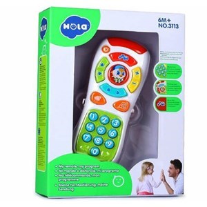 اسباب بازی نوزادی موزیکال ریموت کنترل آموزشی هولی تویز مدل 3113 Hola Toys music toy remote control _اسباب بازی نوزادی